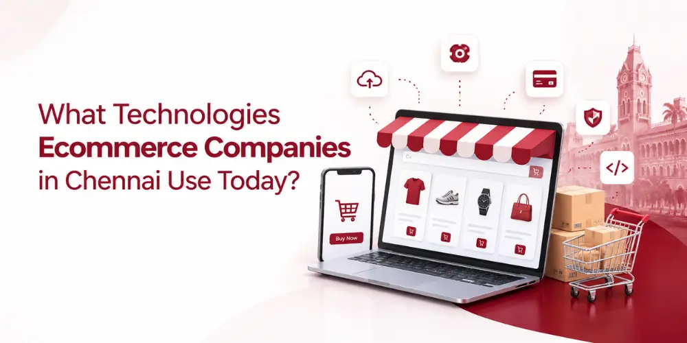 What Technologies Ecommerce Companies in Chennai Use Today?